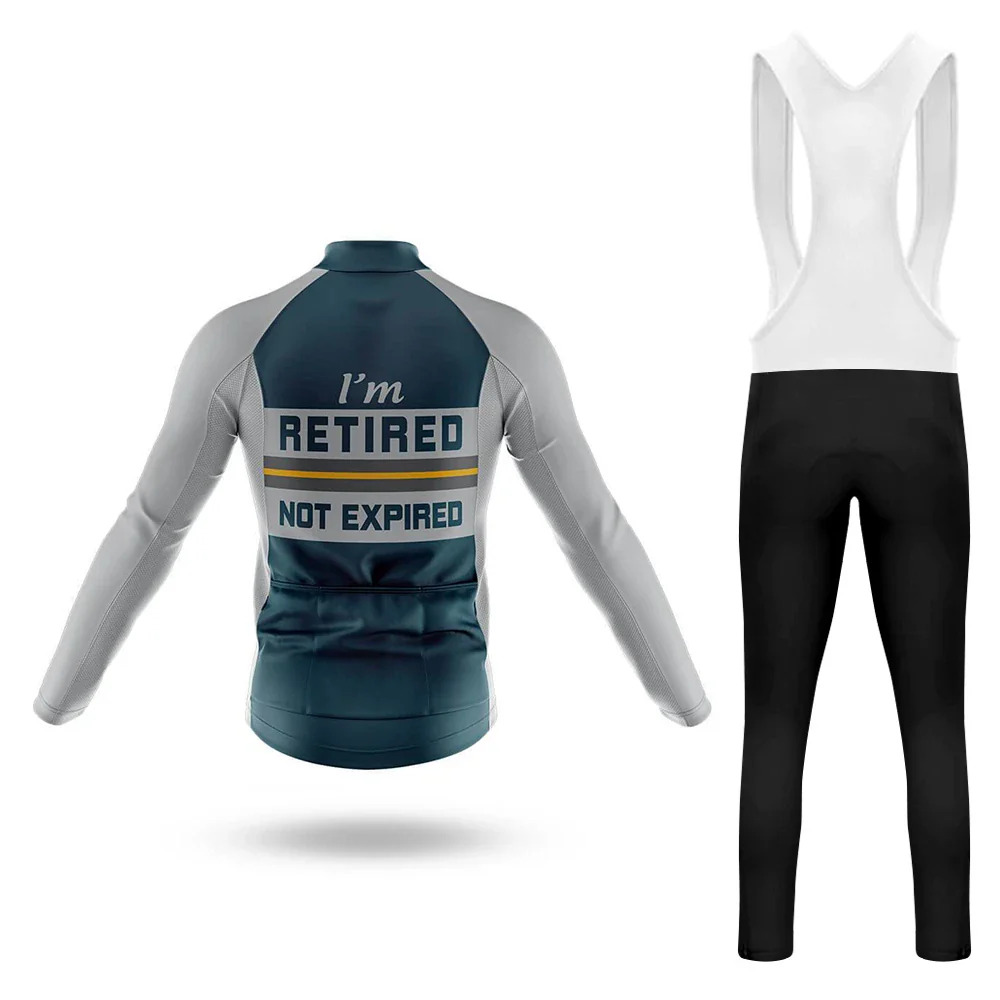 Retired Not Expired Men's Long Sleeve Cycling Kit - Image 2