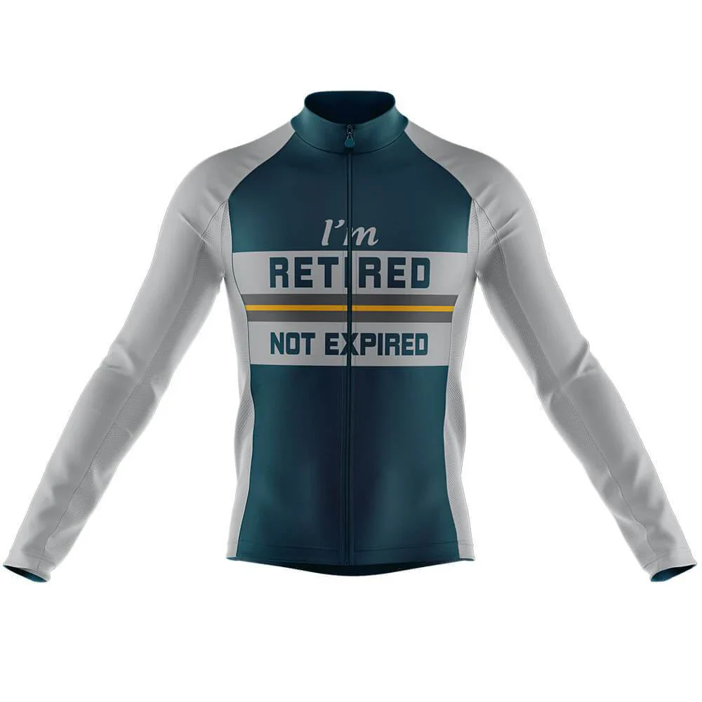 Retired Not Expired Men's Long Sleeve Cycling Kit - Image 3