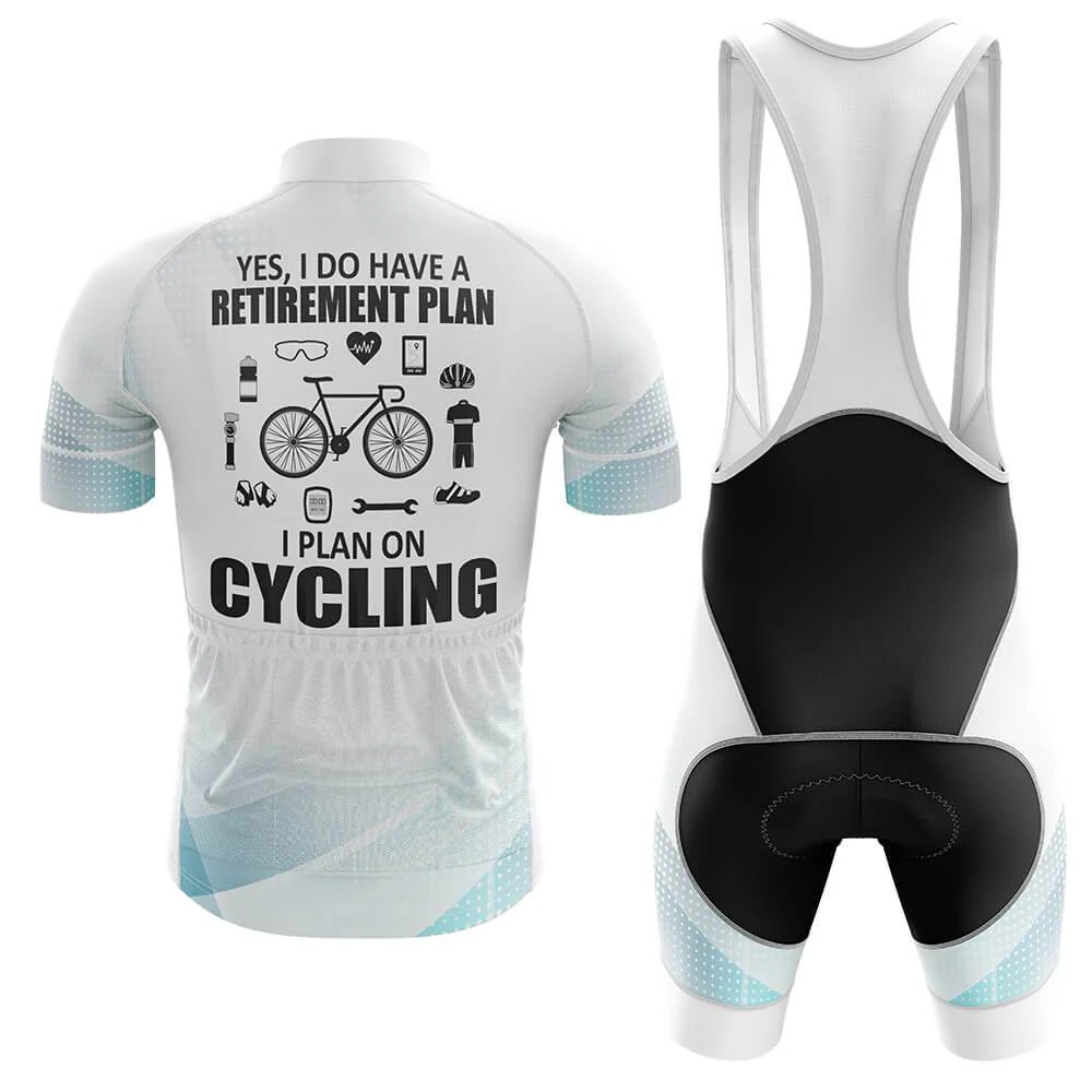 Retirement Plan V2 Men's Short Sleeve Cycling Kit - Image 2