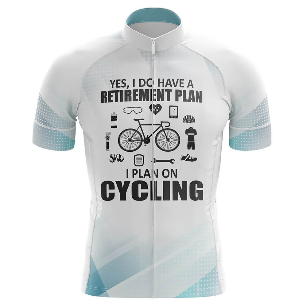 Retirement Plan V2 Men's Short Sleeve Cycling Kit - Image 3
