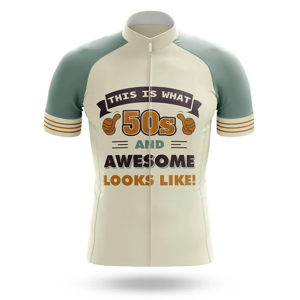 Retro Custom Year Vintage Men's Short Sleeve Cycling Kit - Image 3