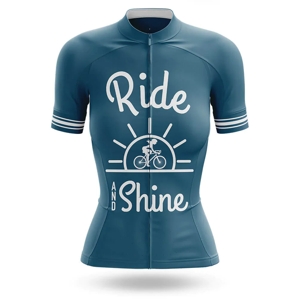 Ride And Shine Women's Short Sleeve Cycling Kit - Image 3