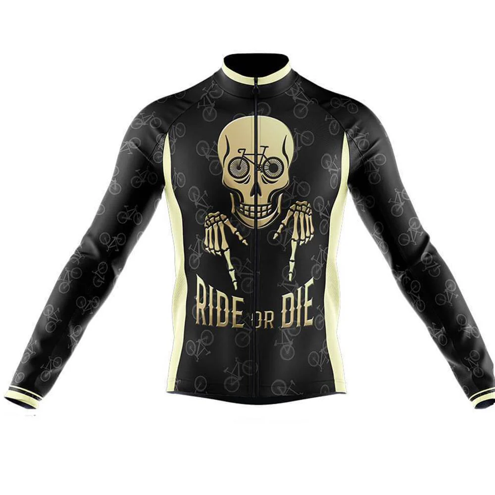 Ride Or Die Men's Long Sleeve Cycling Kit - Image 3