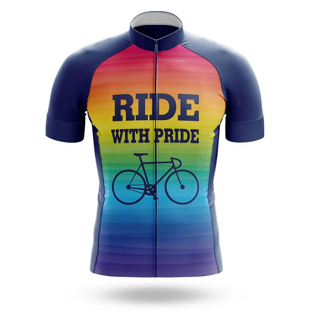 Ride With Pride Men's Short Sleeve Cycling Kit - Image 3