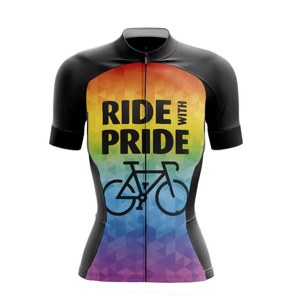 Ride With Pride Women's Short Sleeve Cycling Kit - Image 3