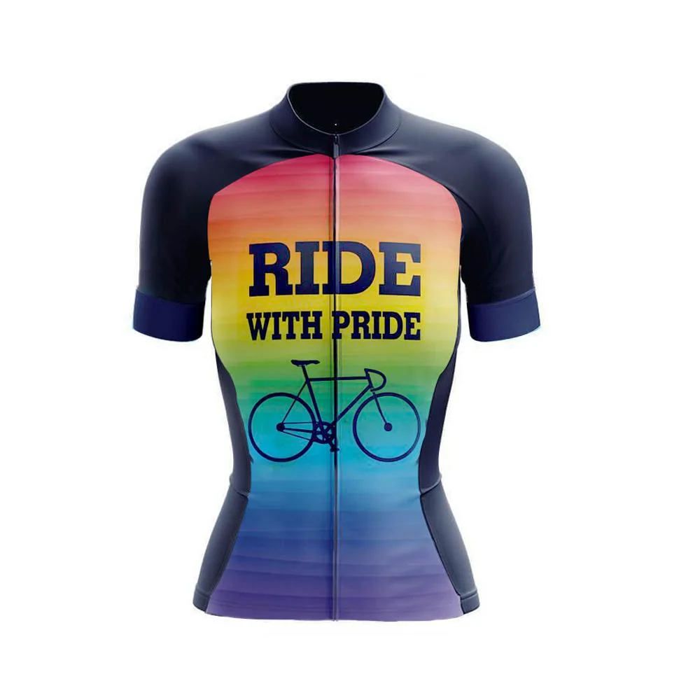 Ride With Pride Women's Short Sleeve Cycling Kit - Image 3