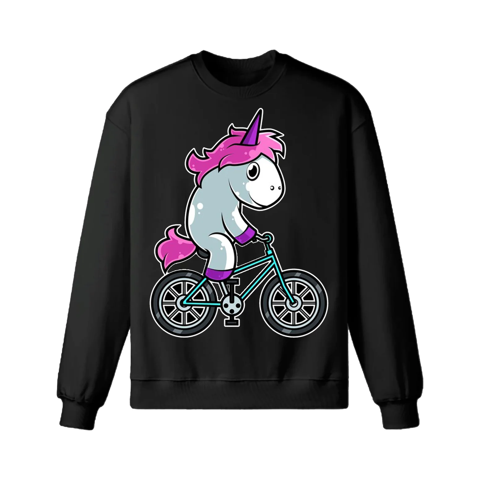 Riding A Unicorn Sweatshirt - Image 10