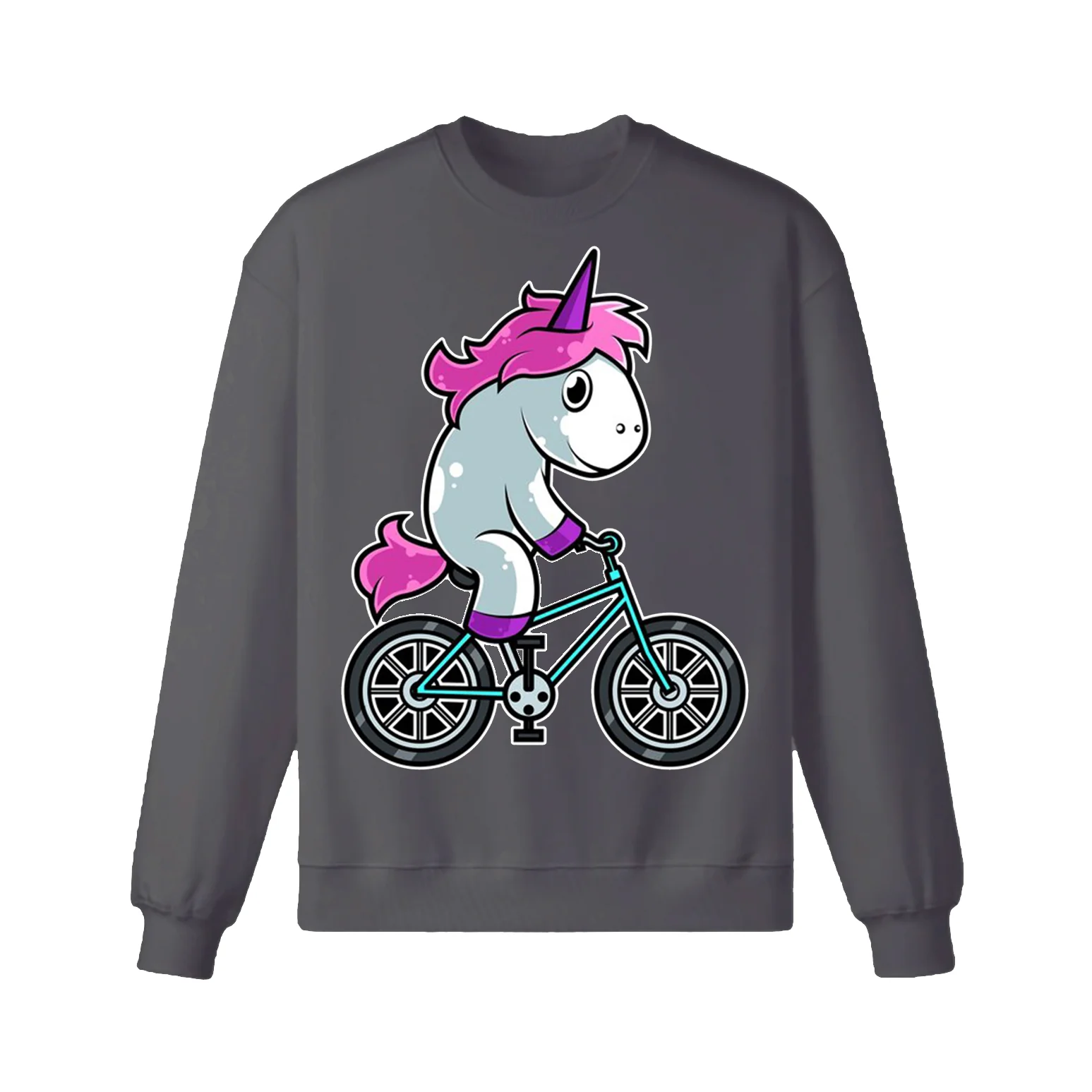 Riding A Unicorn Sweatshirt - Image 9