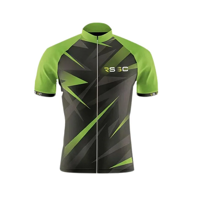 Rssc Basic Green Men's Short Sleeve Cycling Kit - Image 3