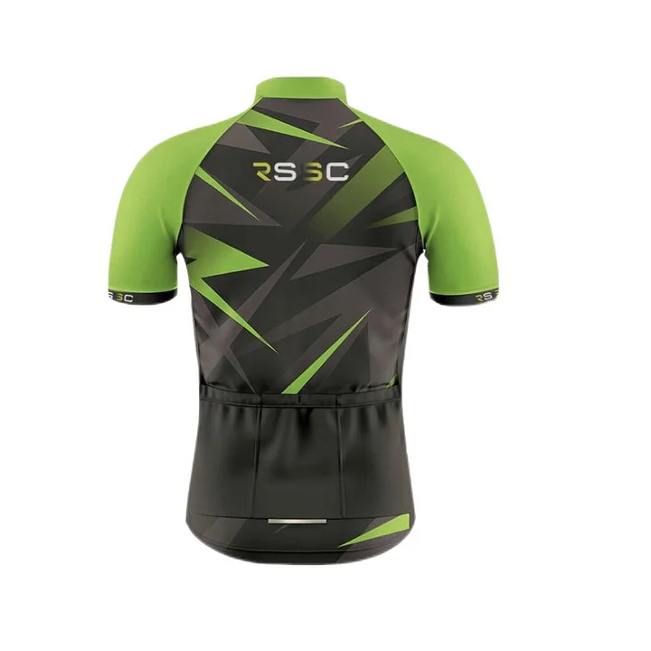 Rssc Basic Green Men's Short Sleeve Cycling Kit - Image 4