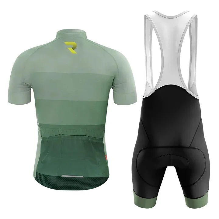 Rssc Green Men's Short Sleeve Cycling Kit - Image 2