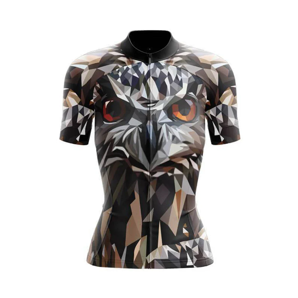 Rainbow Owl Women's Short Sleeve Cycling Kit - Image 3