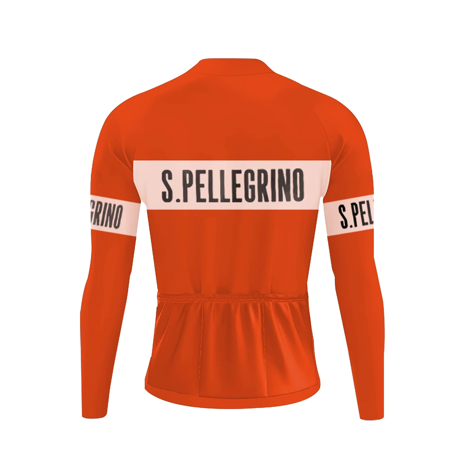 San Pellegrino Retro Men's Long Sleeve Cycling Kit - Image 4