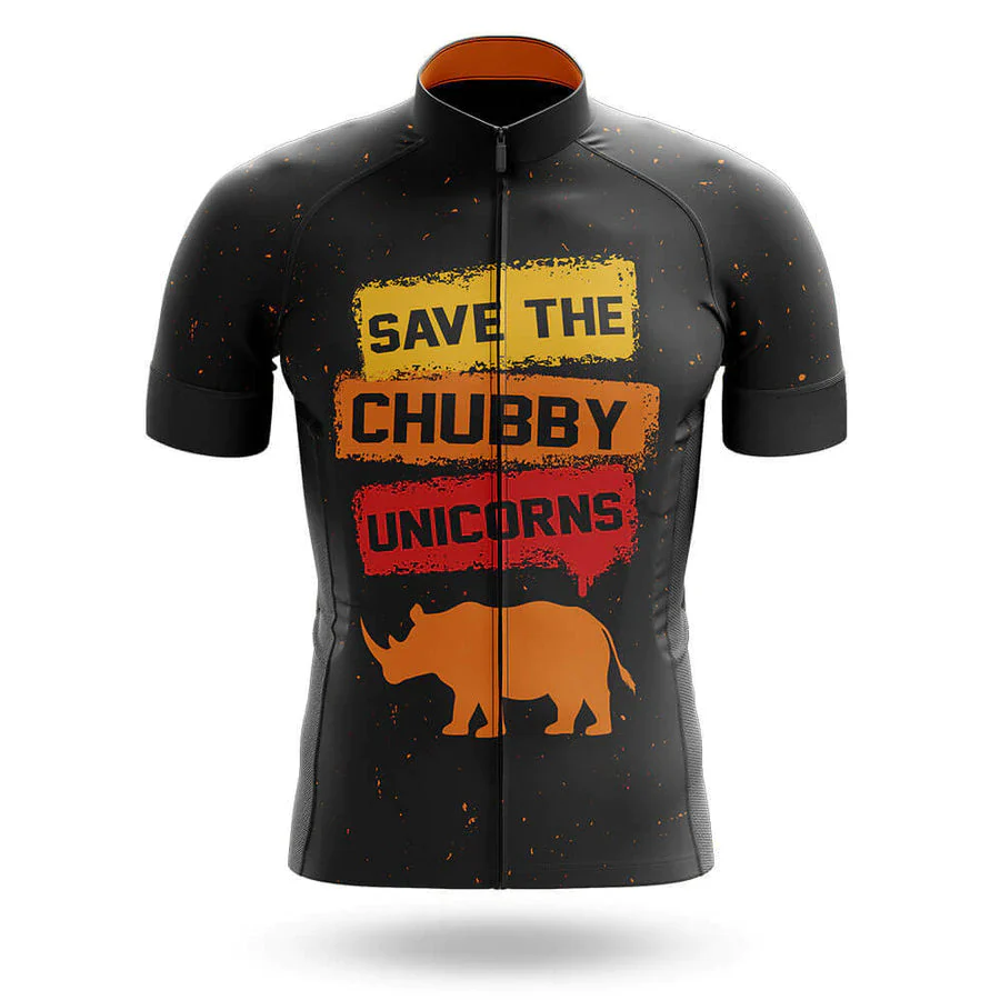 Save The Chubby Unicorns Men's Short Sleeve Cycling Kit - Image 3