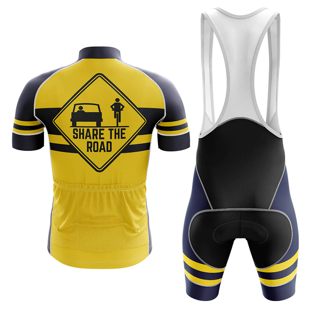 Share The Road Men's Short Sleeve Cycling Kit - Image 2