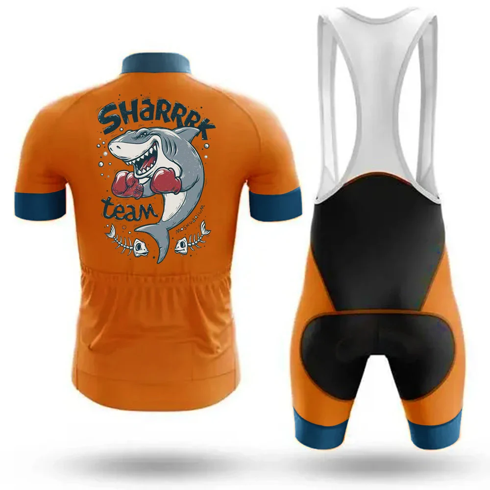 Shark Team Men's Short Sleeve Cycling Kit - Image 2