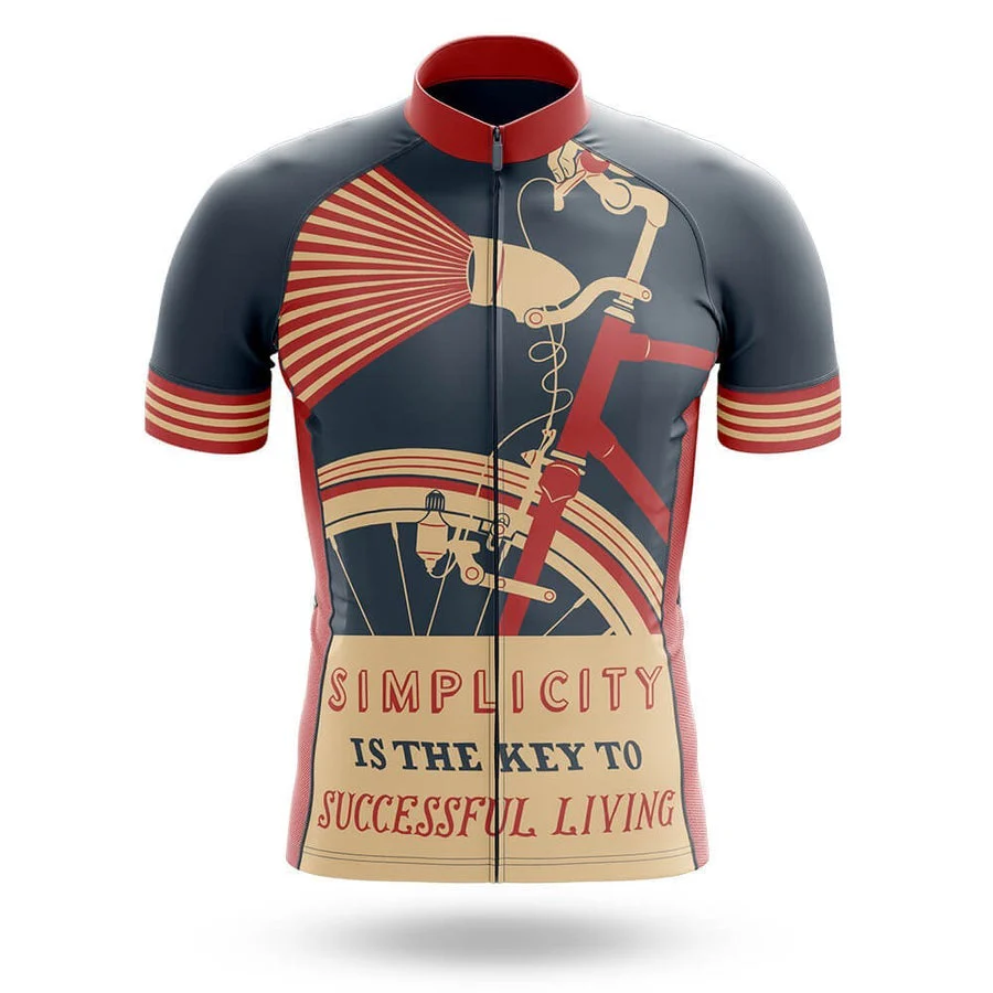 Simplicity Is The Key To Successful Living Men's Cycling Kit - Image 3