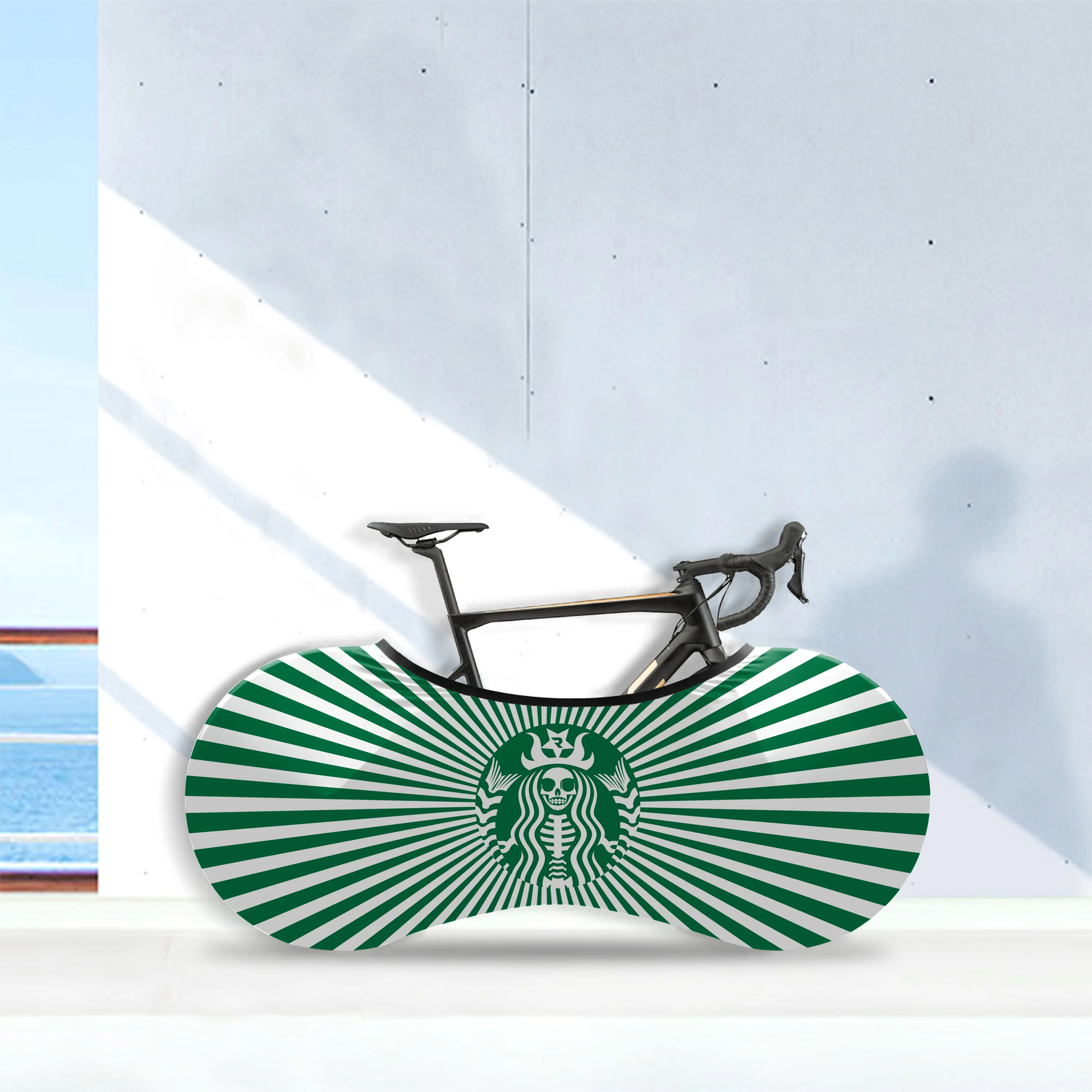 Skeleton Coffee Bicycle Wheels Cover - Image 4