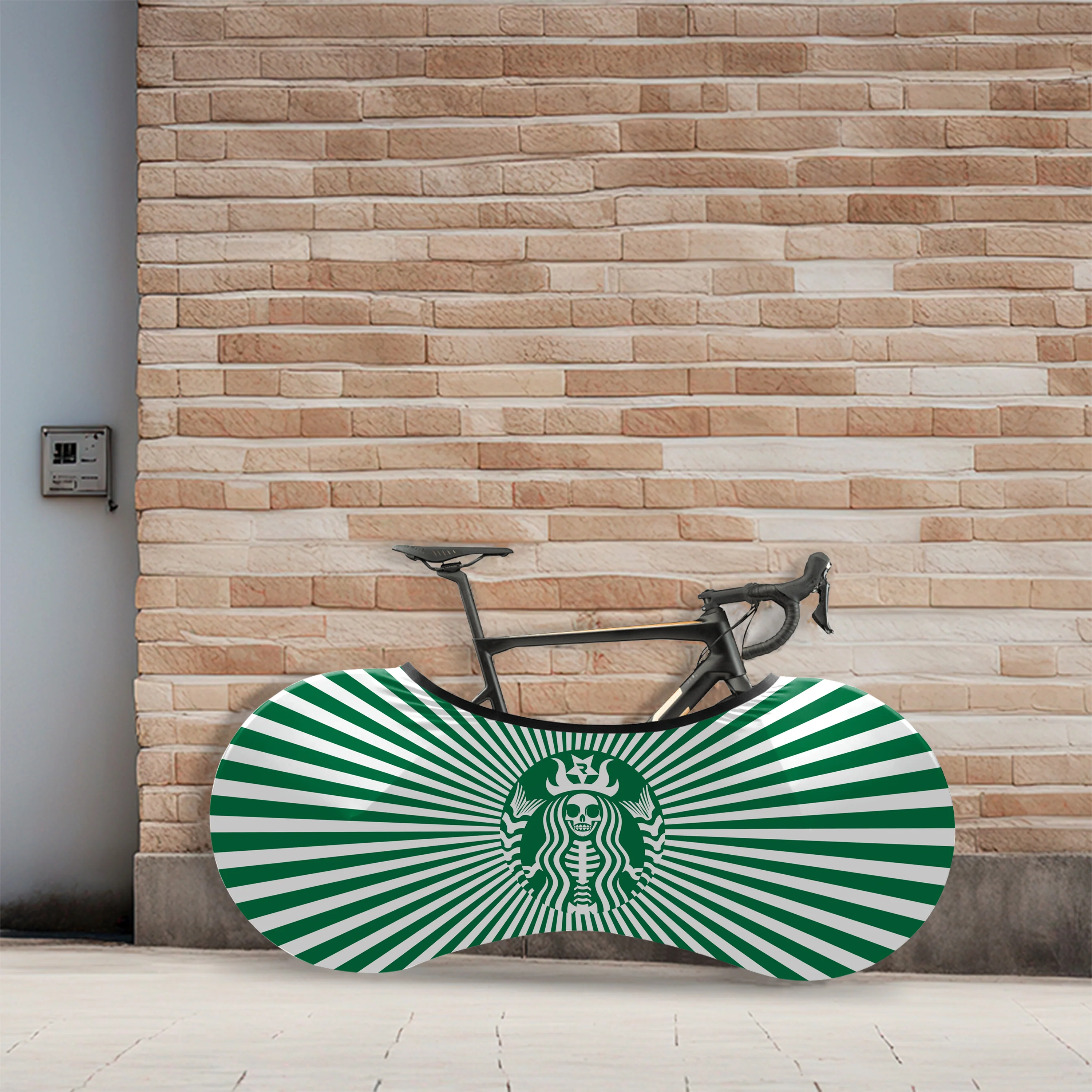 Skeleton Coffee Bicycle Wheels Cover - Image 5