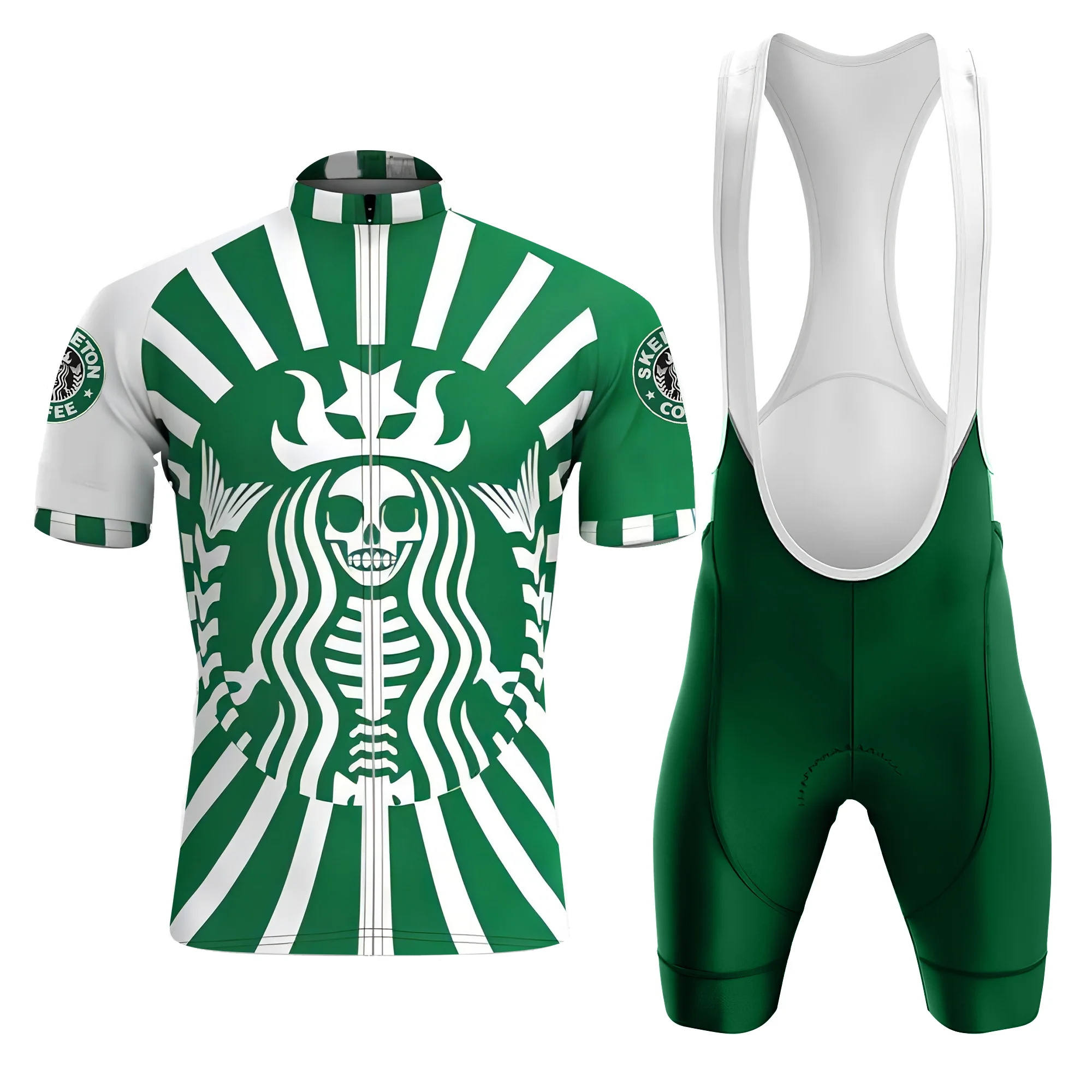 Skeleton Coffee Men's Short Sleeve Cycling Kit