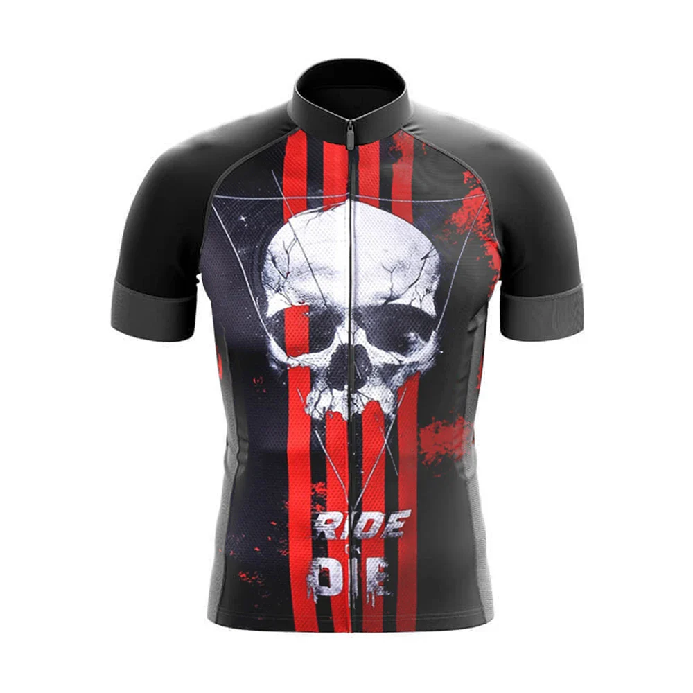 Skull Men's Short Sleeve Cycling Kit - Image 3