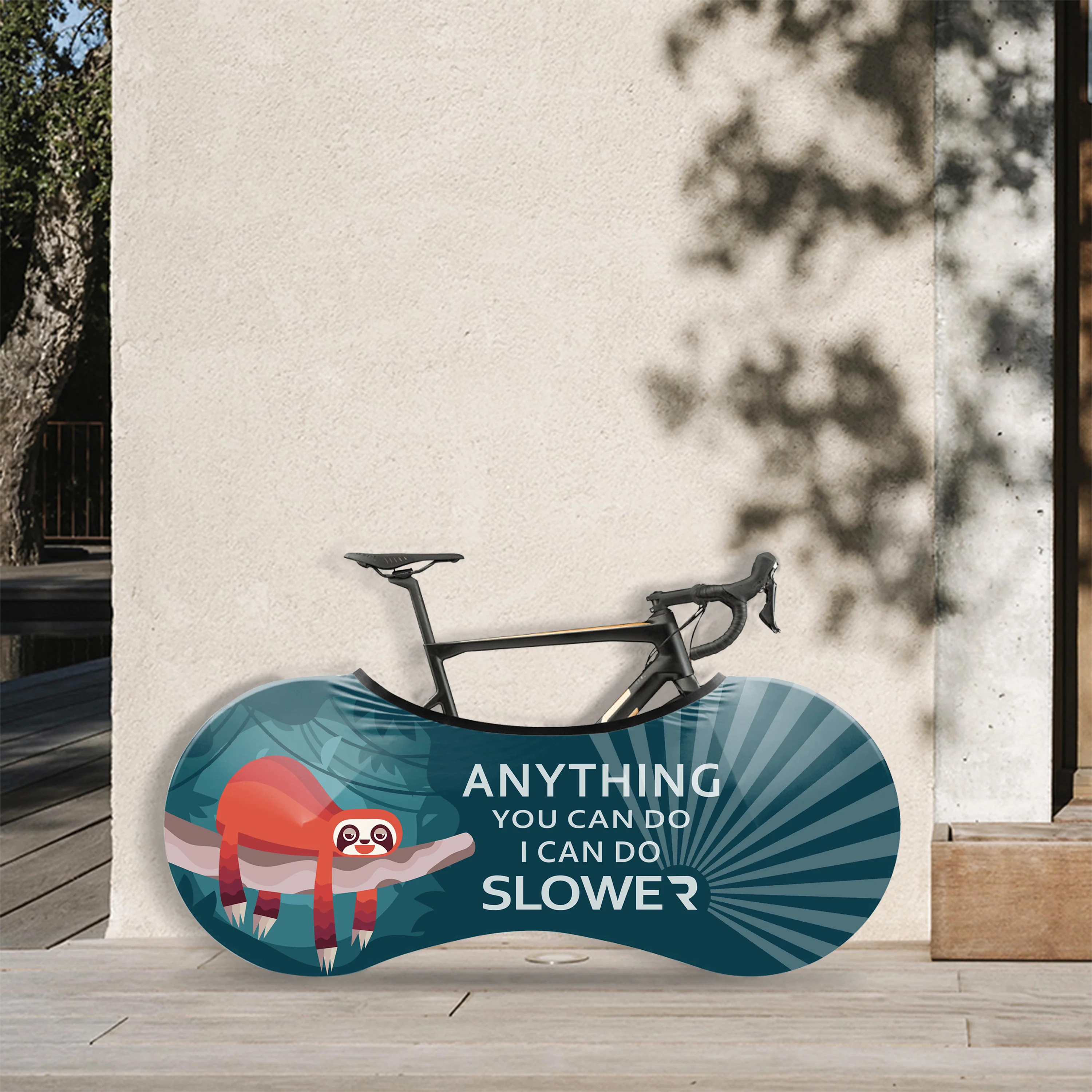 Sloth Can Do Slowe Bicycle Wheels Cover - Image 5