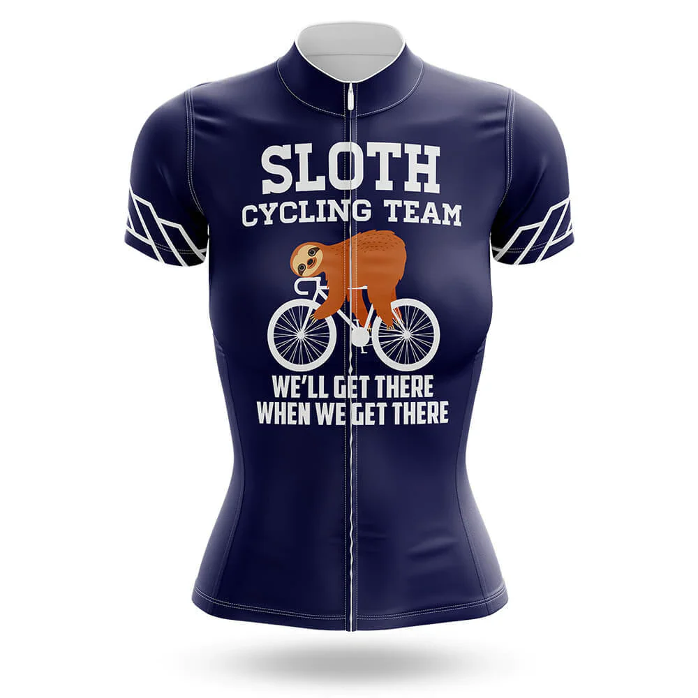 Sloth Cycling Team Women's Short Sleeve Cycling Kit - Image 3