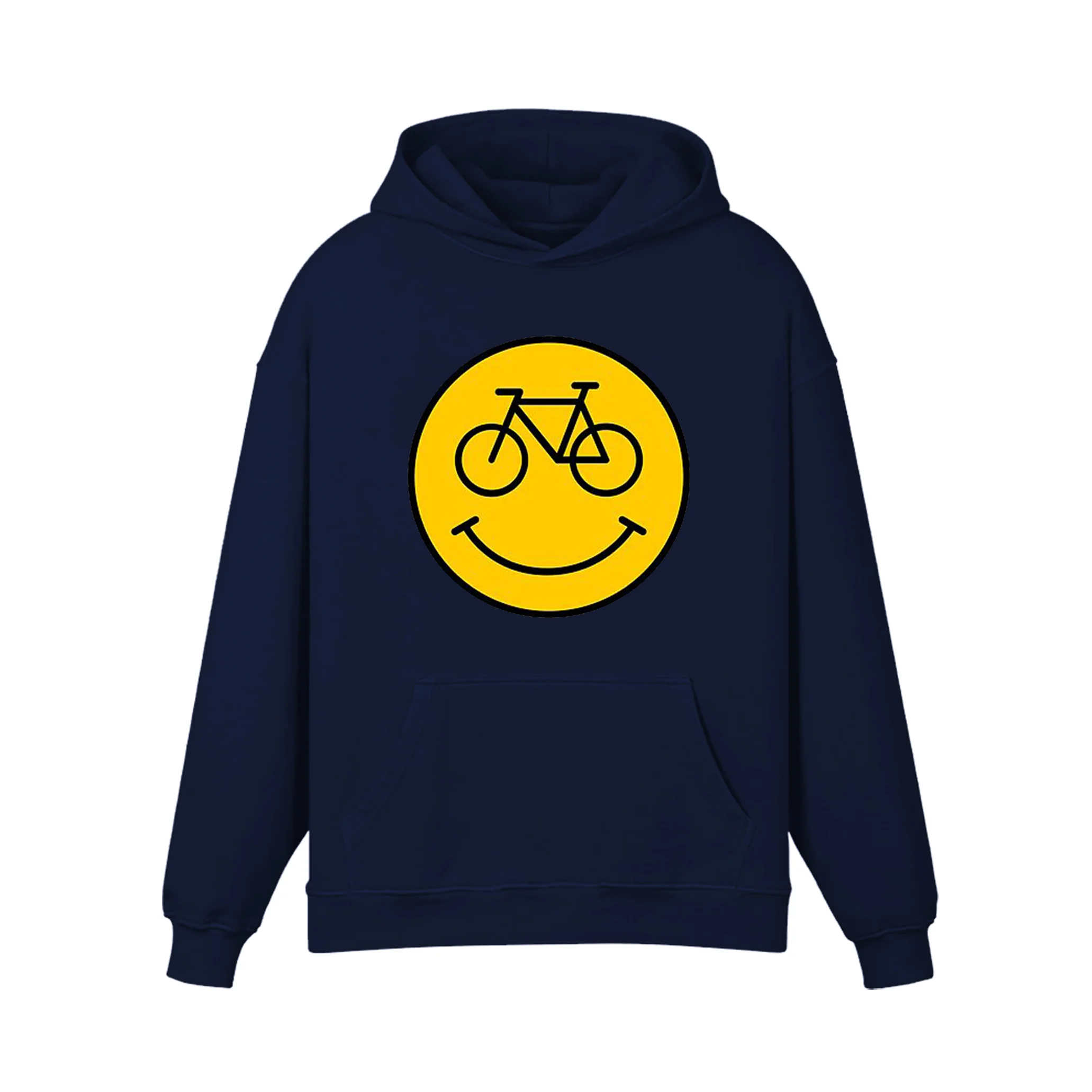 Smiling Bicycle Hoodie - Image 2