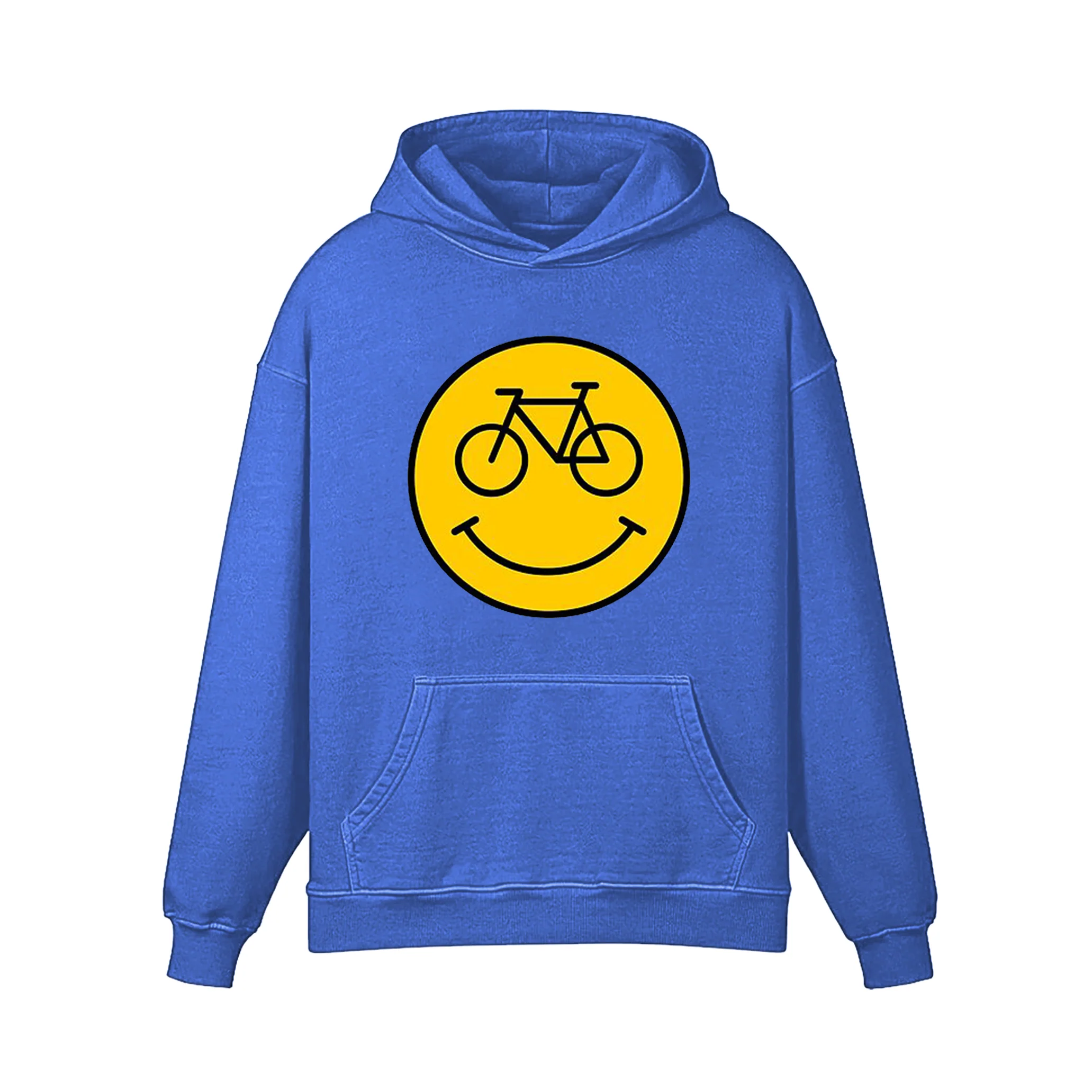 Smiling Bicycle Hoodie - Image 3