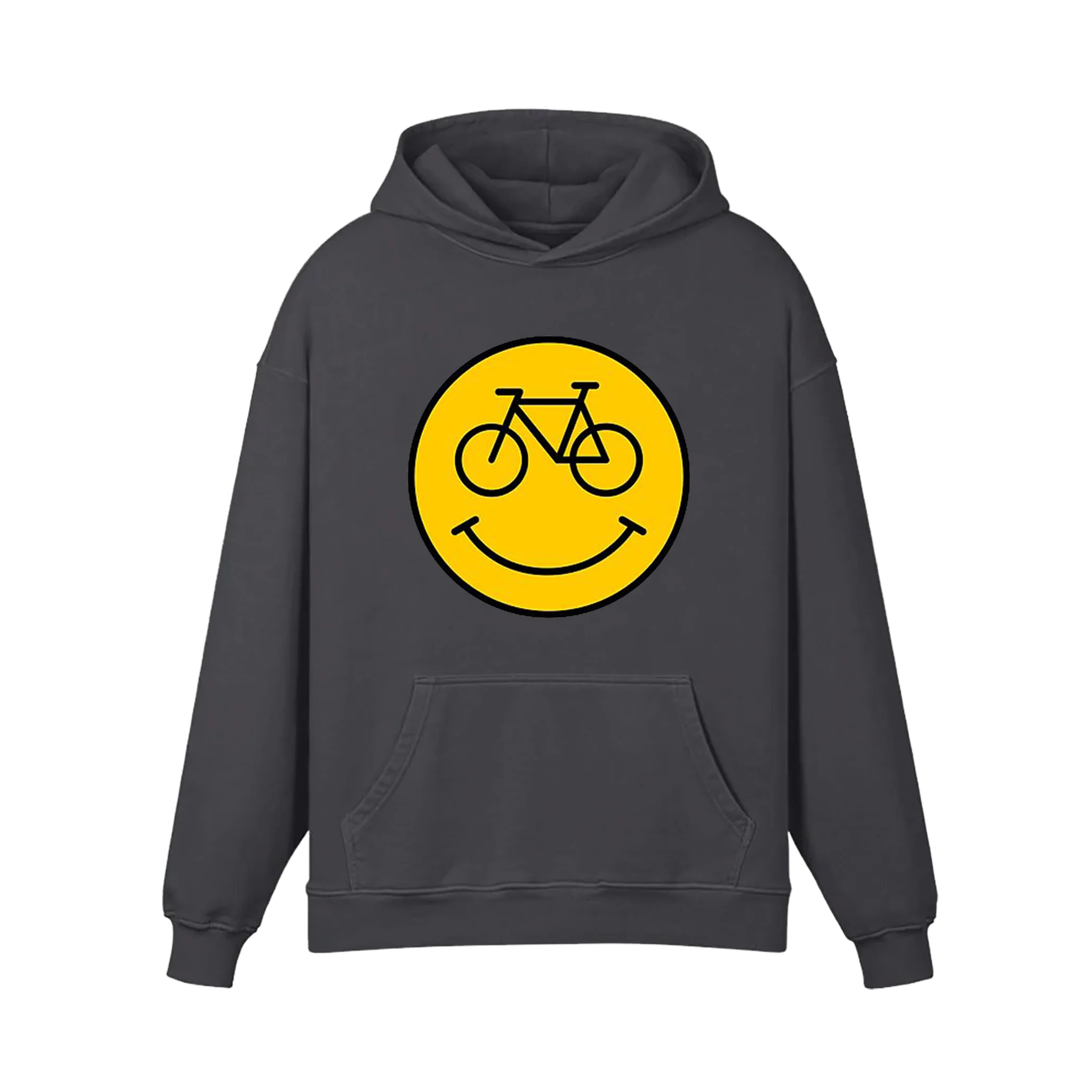 Smiling Bicycle Hoodie - Image 7