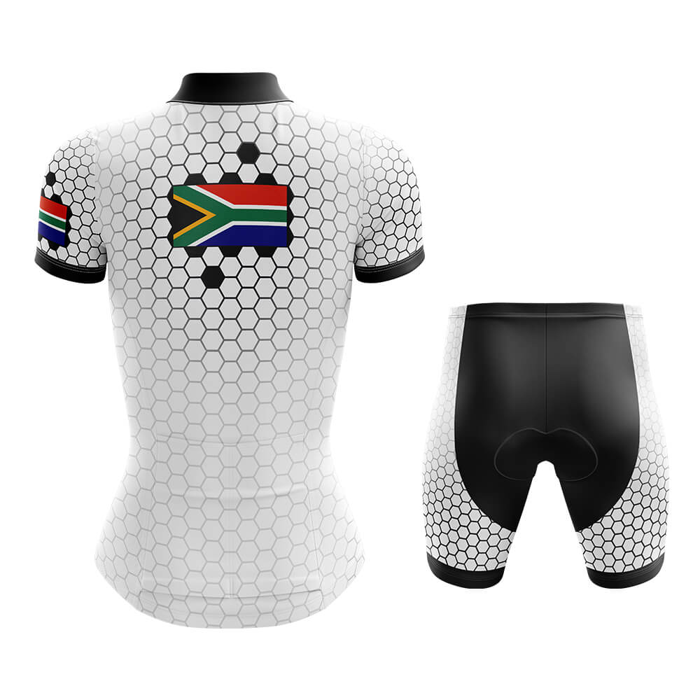 South Africa Women's Short Sleeve Cycling Kit - Image 2