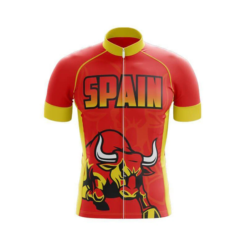 Spain Men's Short Sleeve Cycling Kit - Image 3