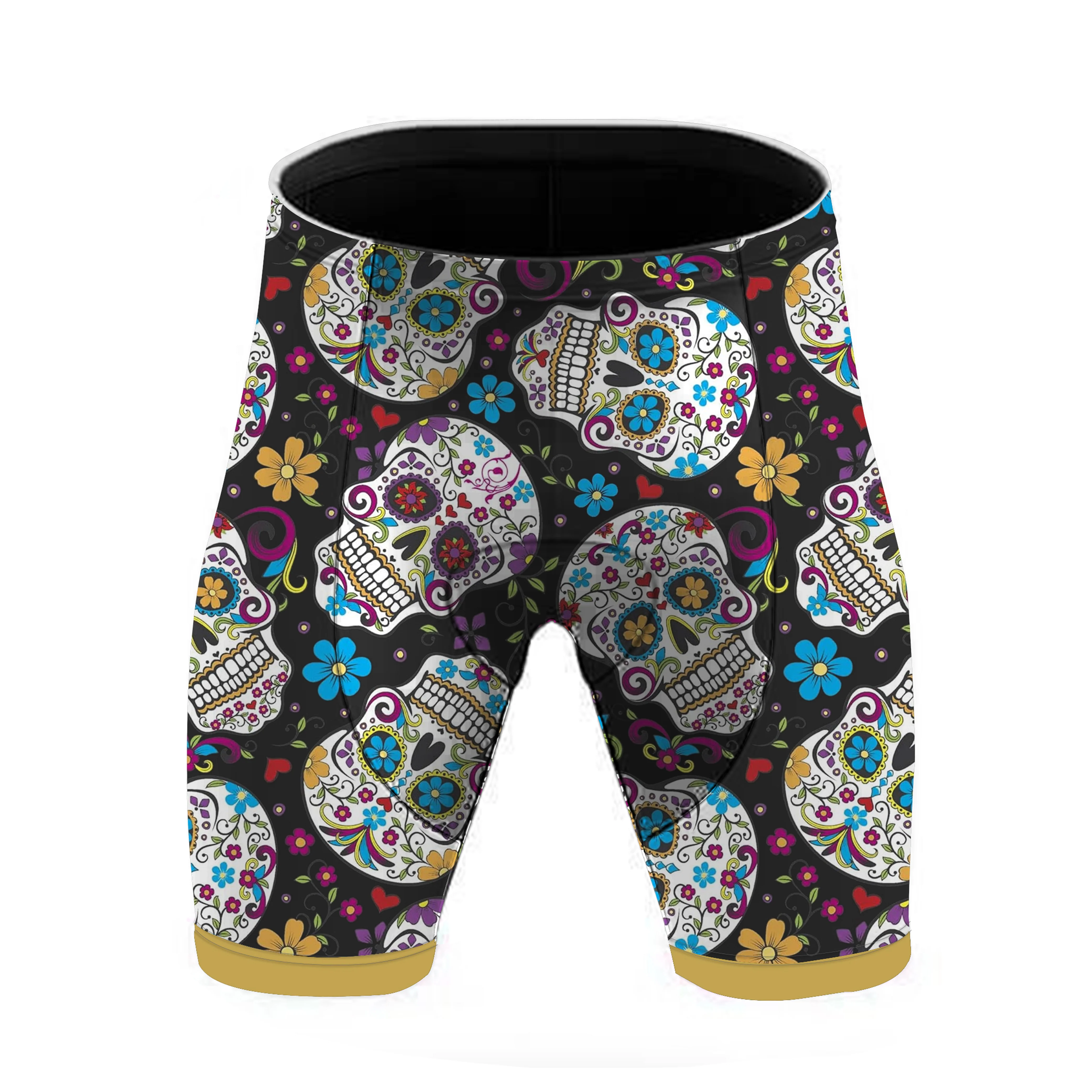 Sugar Skull Women's Short Sleeve Cycling Kit - Image 5
