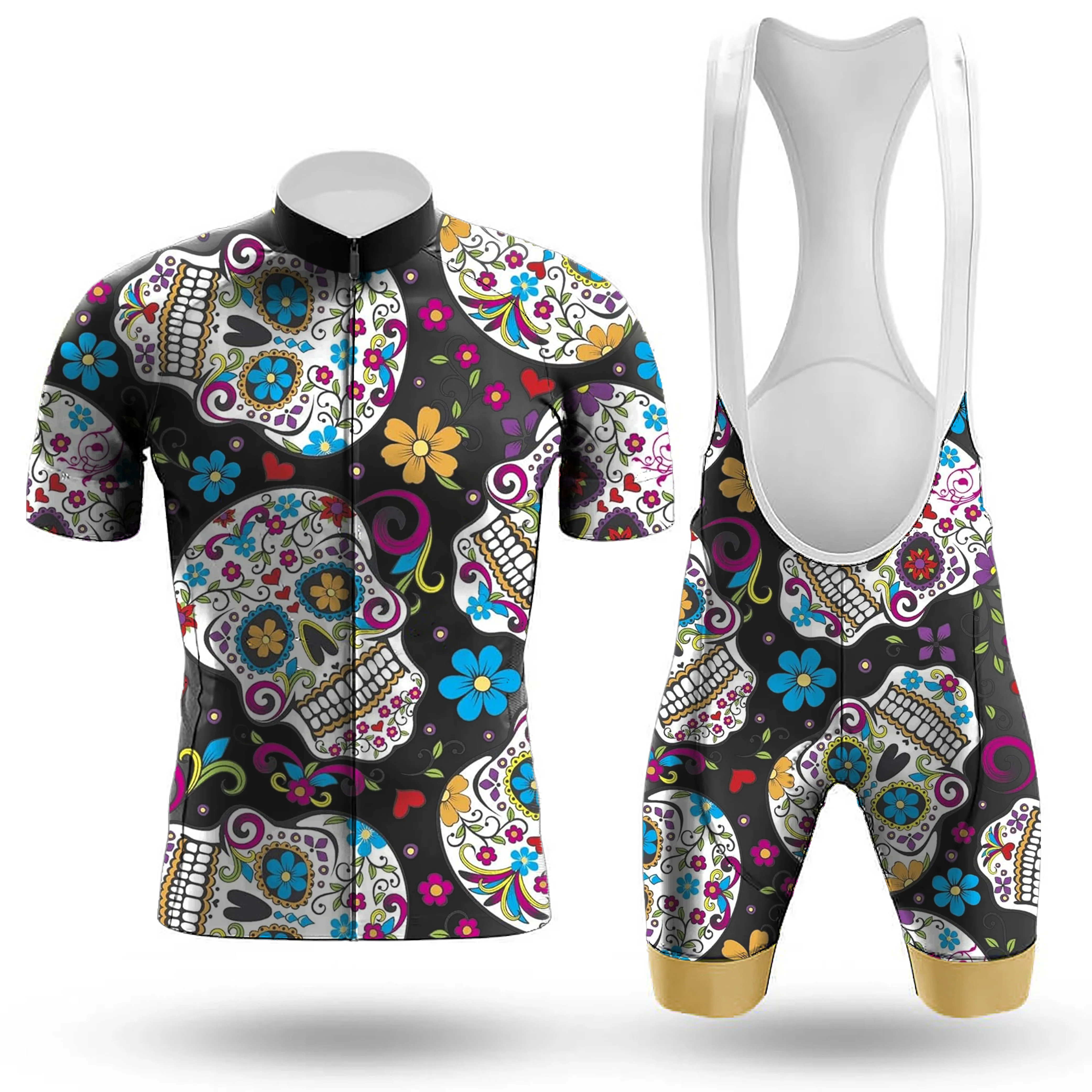 Sugar Skull Men's Cycling Kit