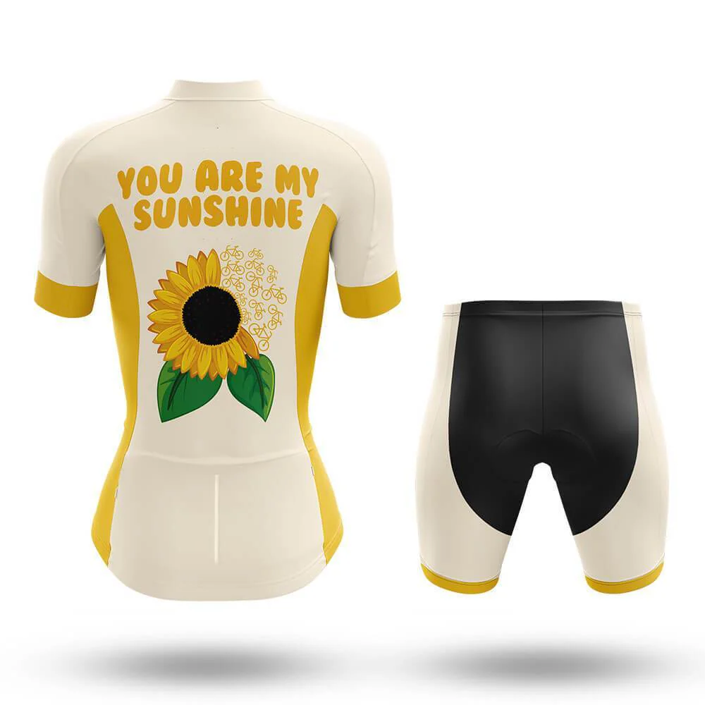 Sunshine Women's Short Sleeve Cycling Kit - Image 2