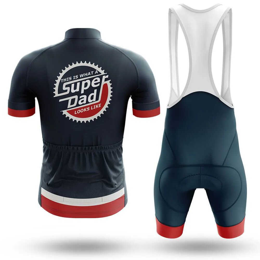 Super Dad Men's Short Sleeve Cycling Kit - Image 2