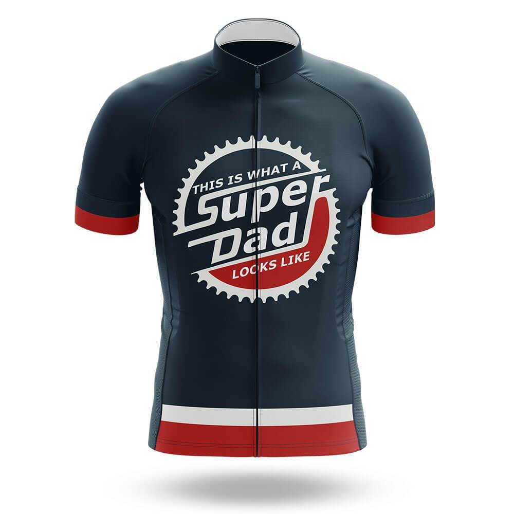 Super Dad Men's Short Sleeve Cycling Kit - Image 3