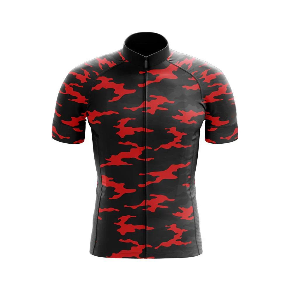 Tactical Camo Men's Short Sleeve Cycling Kit - Image 3