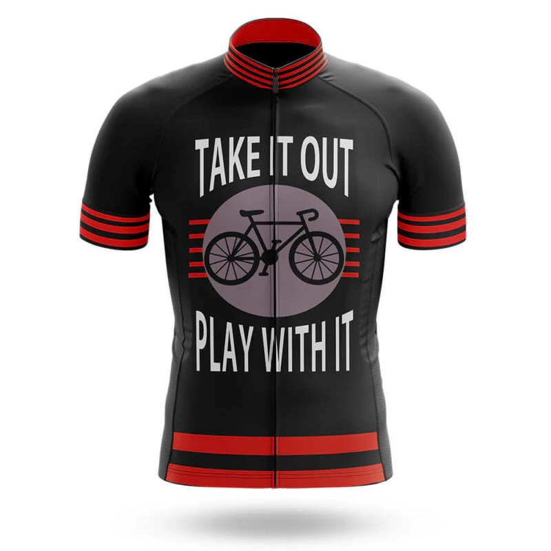 Take It Out Men's Short Sleeve Cycling Kit - Image 3