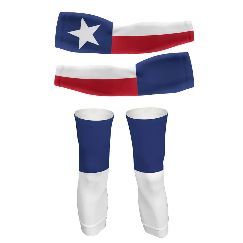 Texas Flag Arm And Leg Sleeves - Image 6