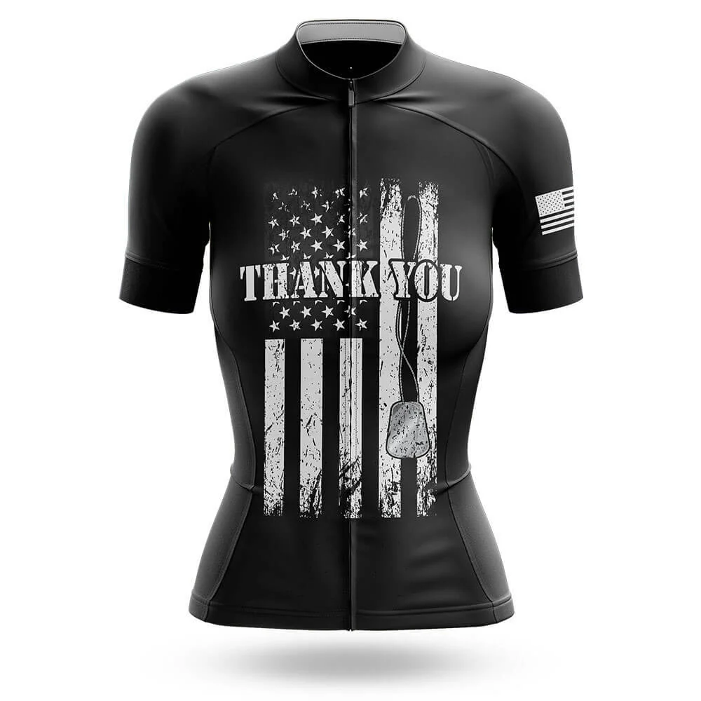 Thank You Women's Short Sleeve Cycling Kit - Image 3
