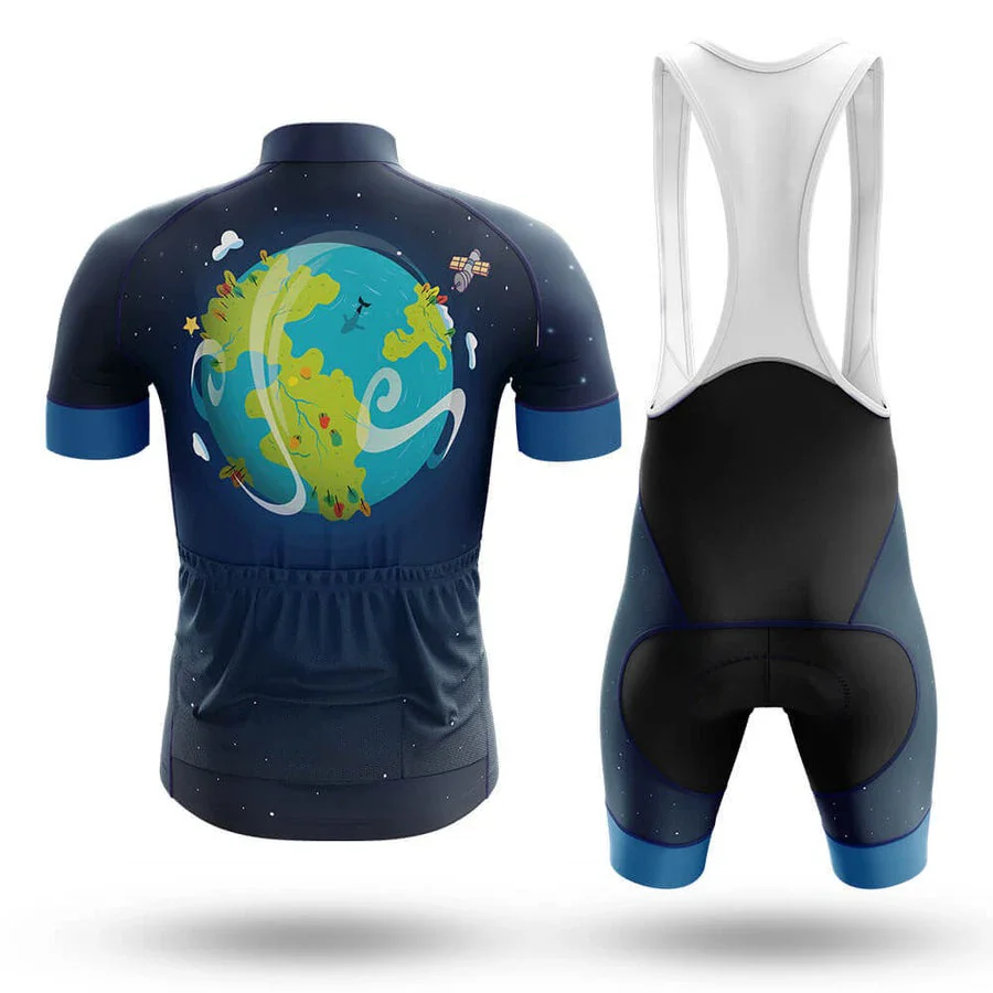There Is No Planet B Men's Short Sleeve Cycling Kit - Image 2