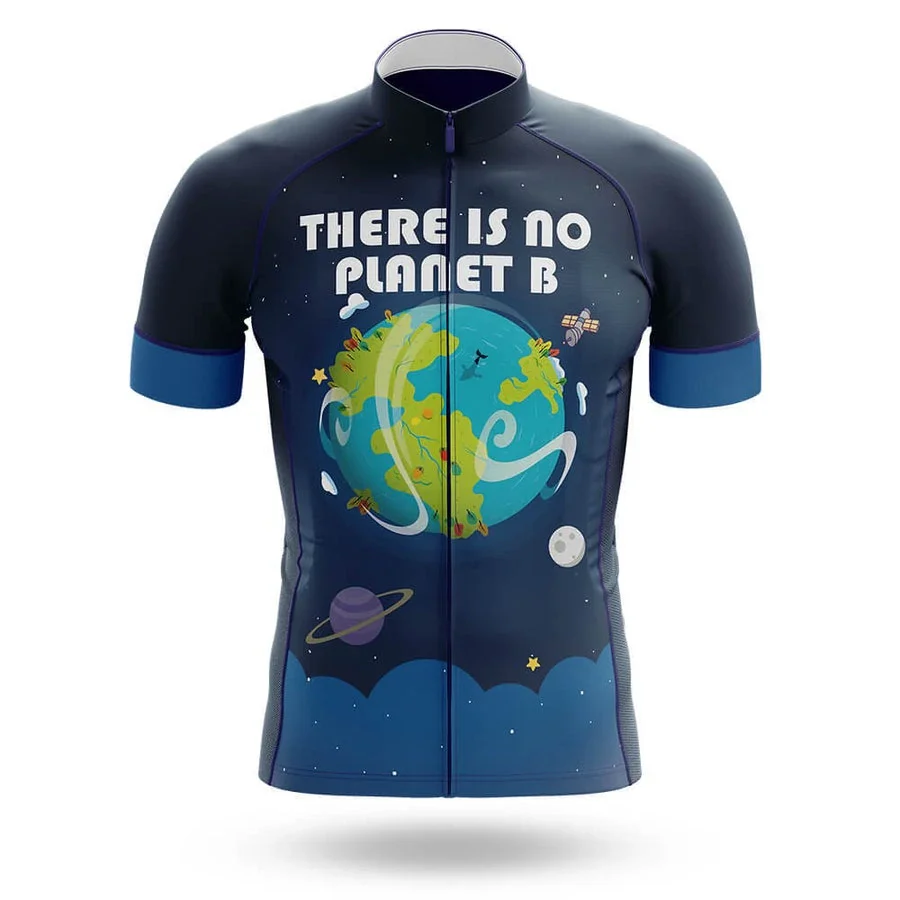 There Is No Planet B Men's Short Sleeve Cycling Kit - Image 3