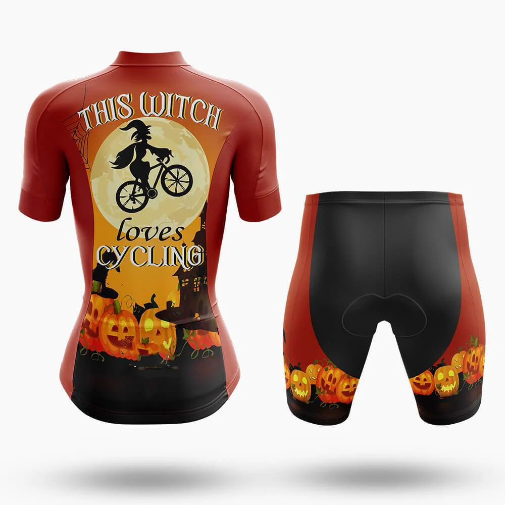 Witch Women's Short Sleeve Cycling Kit - Image 2