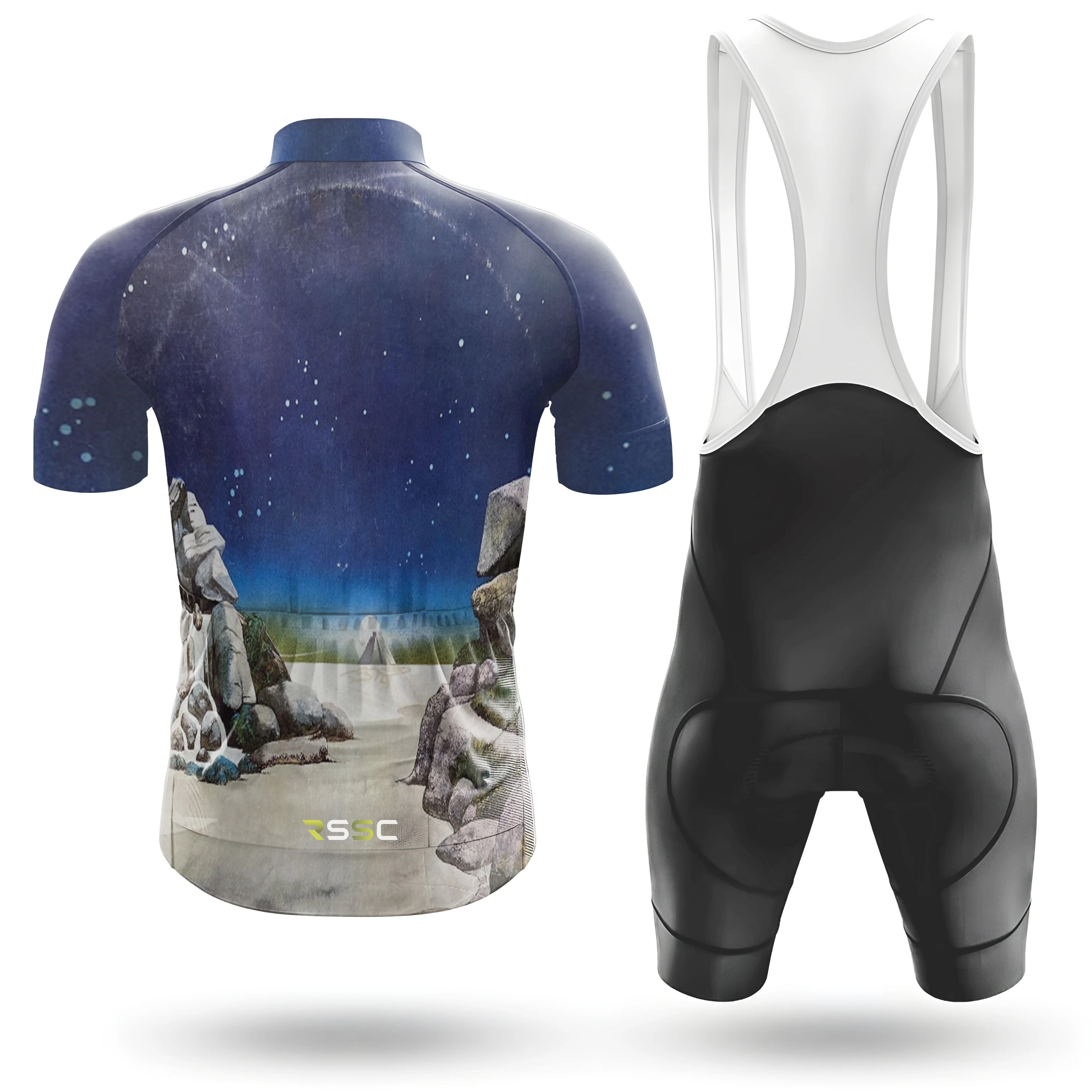 Topographic Oceans Men's Cycling Kit - Image 2