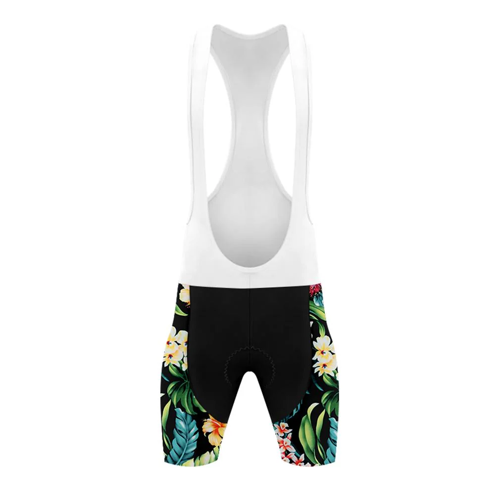 Tropical Flowers Men's Short Sleeve Cycling Kit - Image 4