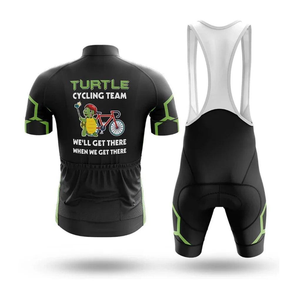 Turtle Cycling Team Men's Short Sleeve Cycling Kit - Image 2