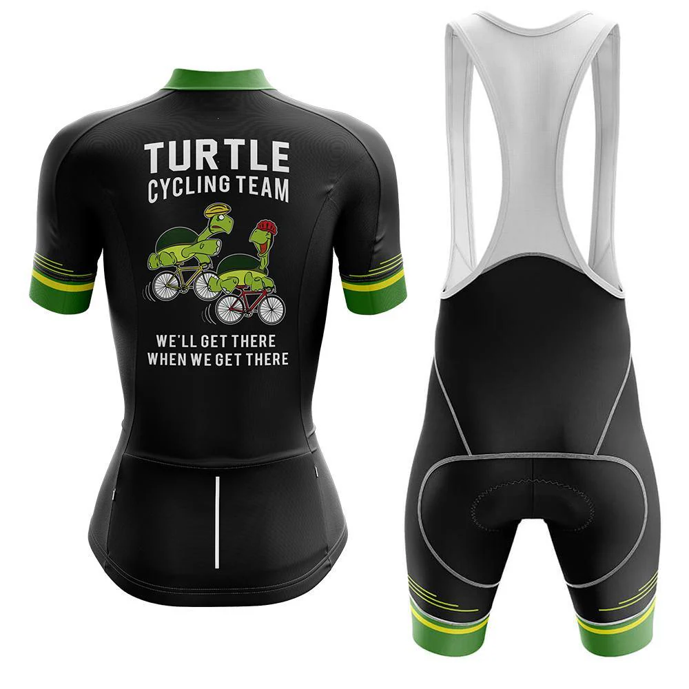 Turtle Cycling Team Women's Short Sleeve Cycling Kit - Image 2