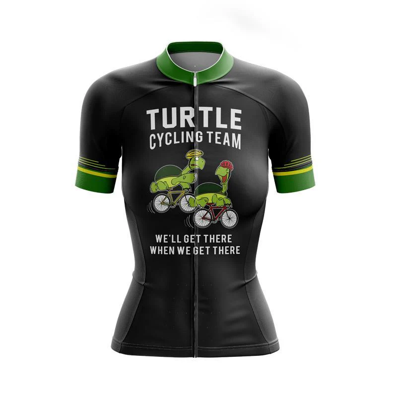 Turtle Cycling Team Women's Short Sleeve Cycling Kit - Image 3