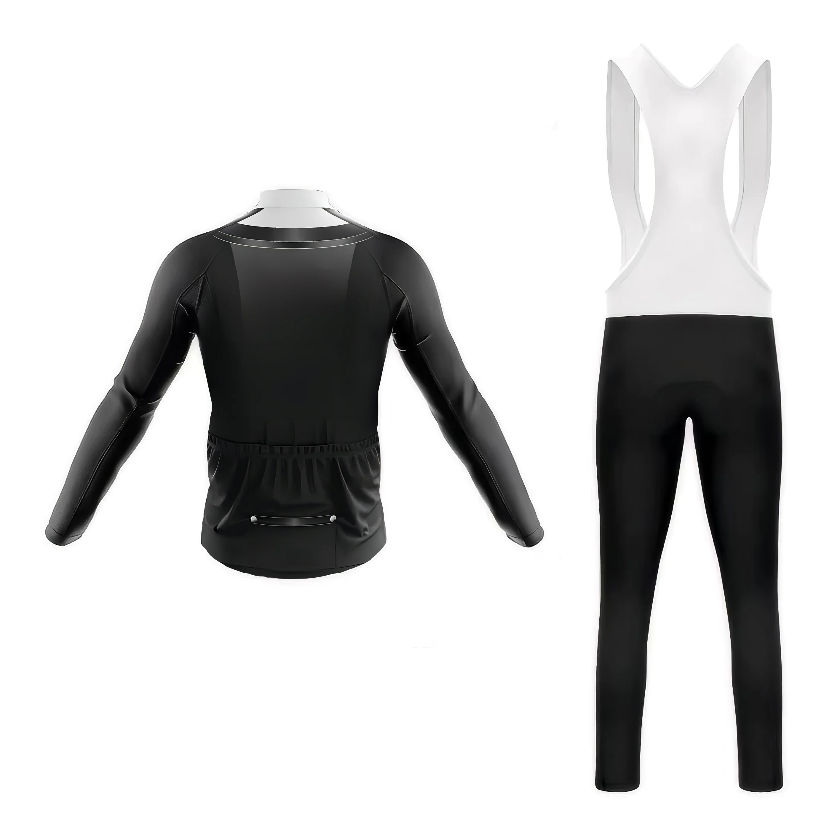 Tuxedo Men's Long Sleeve Cycling Kit - Image 2